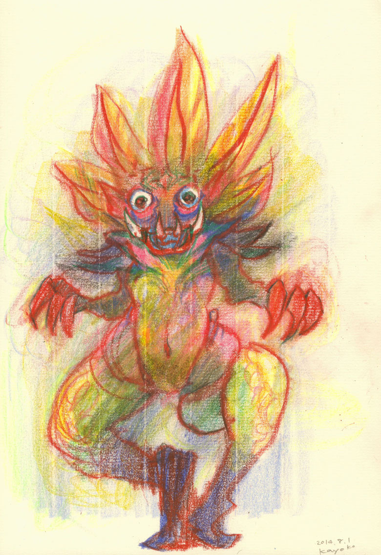 手紙――魔よけ