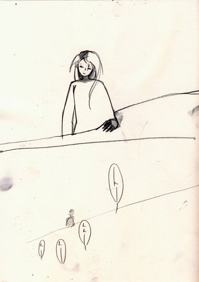 ダンボールに穴をあける。 - 05