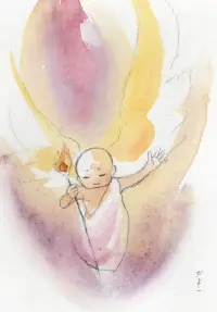 炎の天使、天からほい