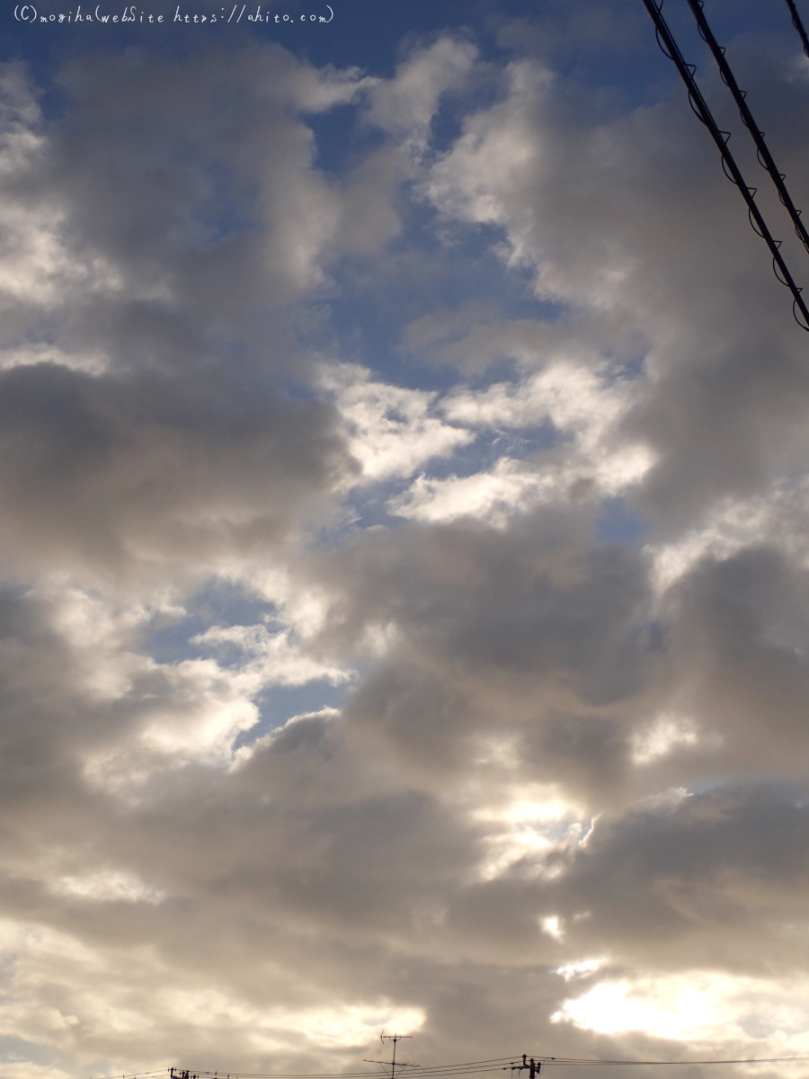 朝日と雲 - 13