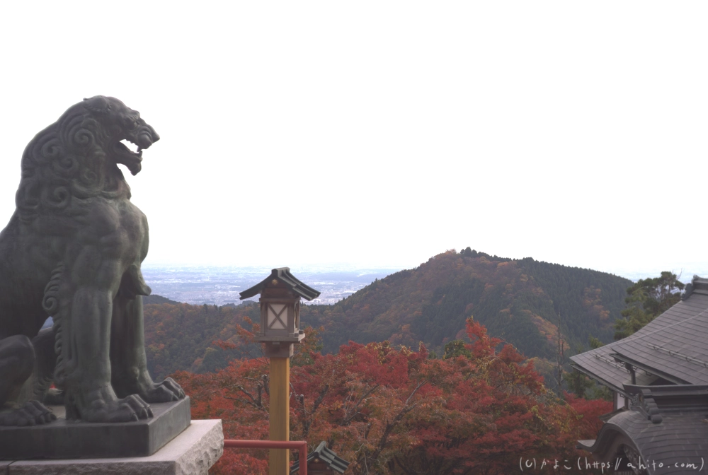御岳山と紅葉１ - 14