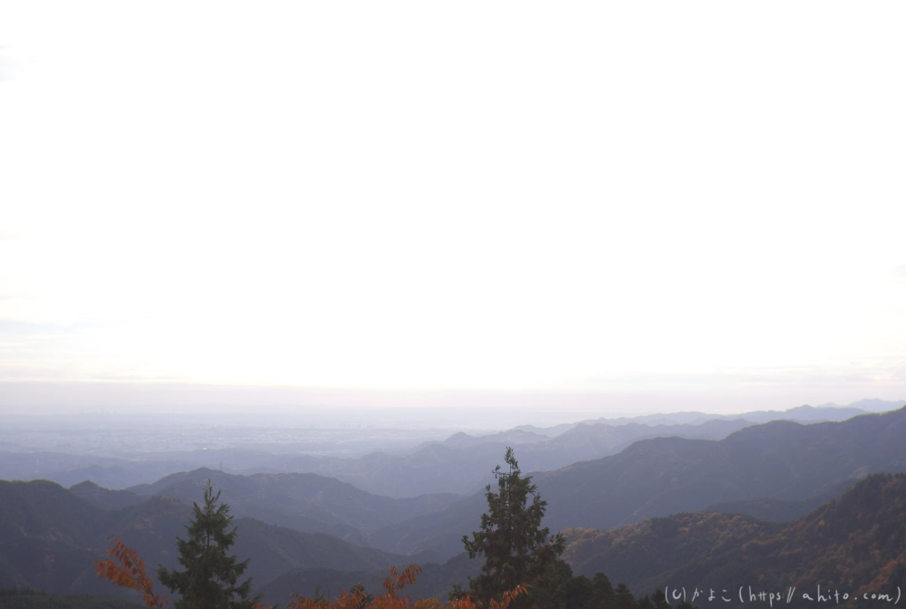 御岳山と紅葉１ - 15