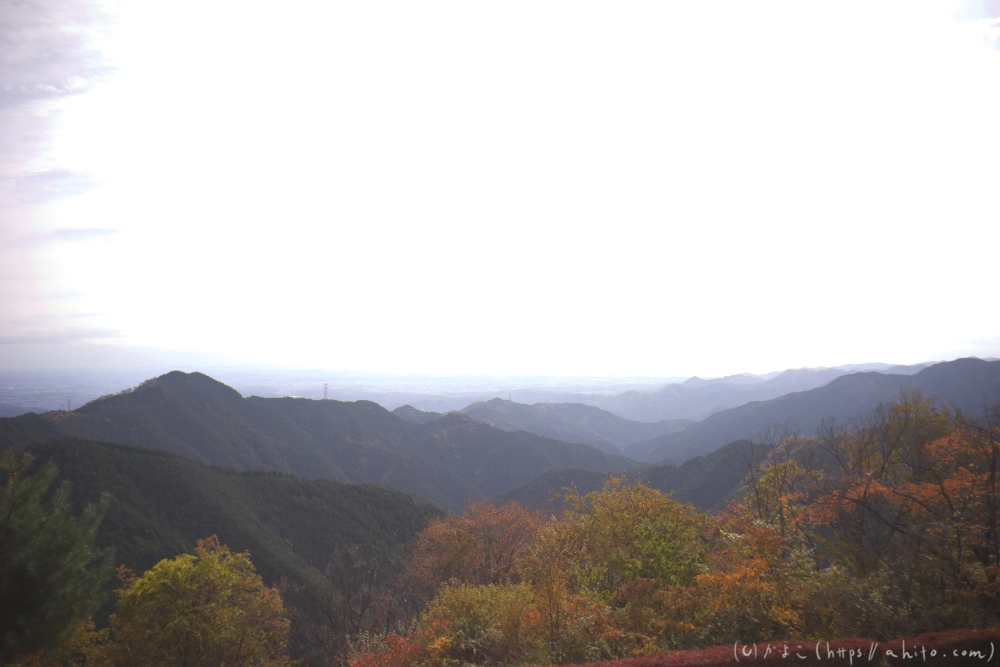 御岳山と紅葉１ - 22